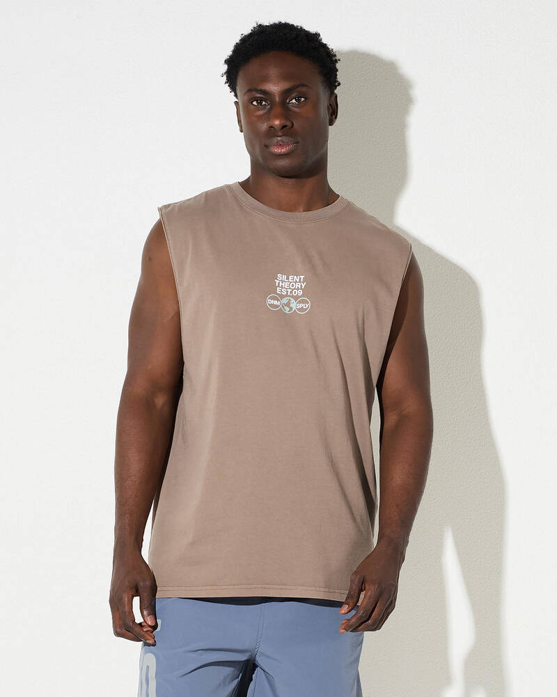Silent Theory Registered Muscle Tank for Mens