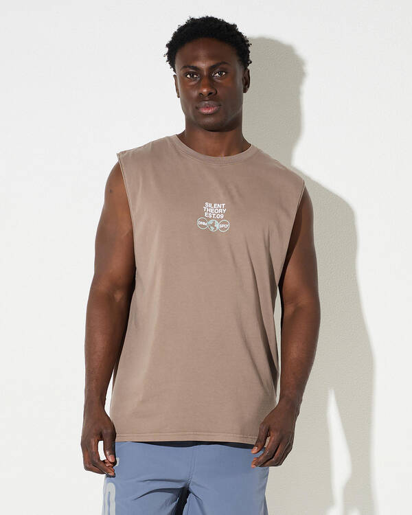 Silent Theory Registered Muscle Tank for Mens