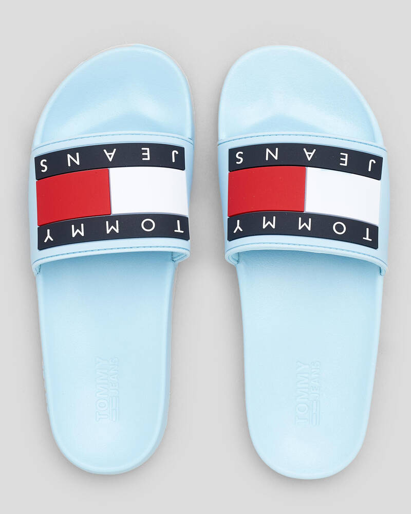 Tommy Hilfiger Flag Pool Slide Sandals for Womens