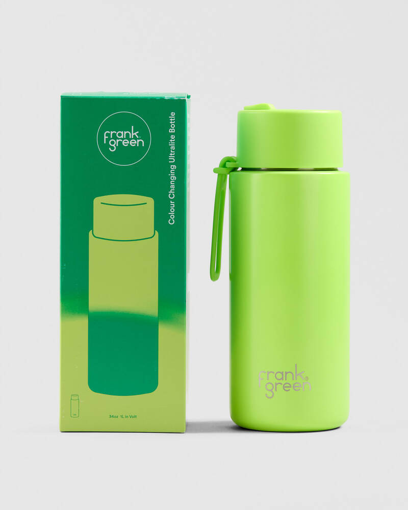 Frank Green 34oz Colour Change Reusable Bottle with Straw Lid for Unisex