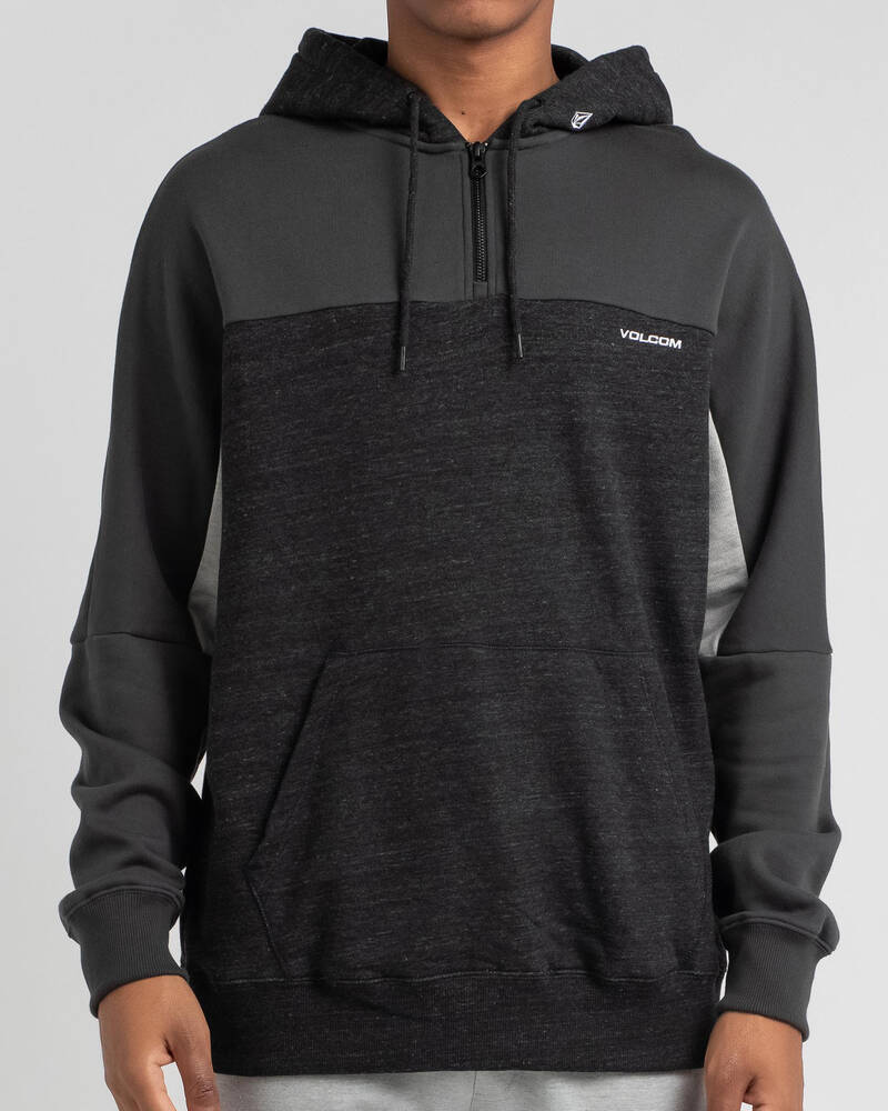 Volcom Single Stone Quarter Zip Hoodie for Mens