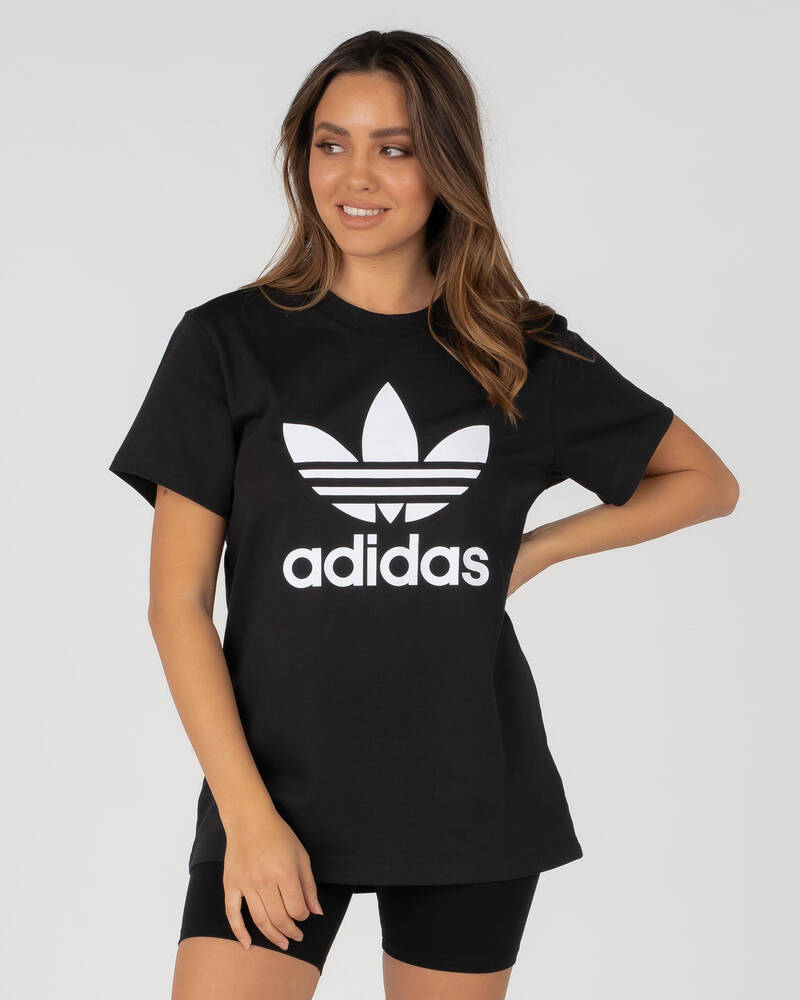adidas Trefoil Boyfriend T-Shirt for Womens