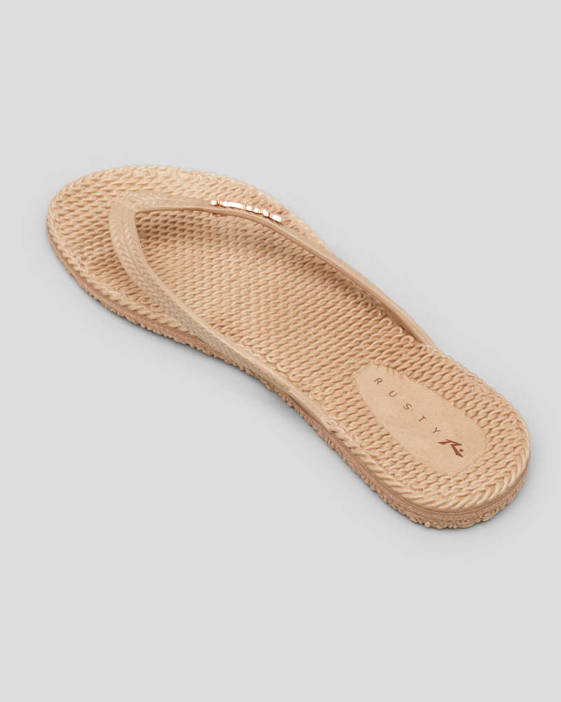 Rusty Flippin' Thongs for Womens image number null