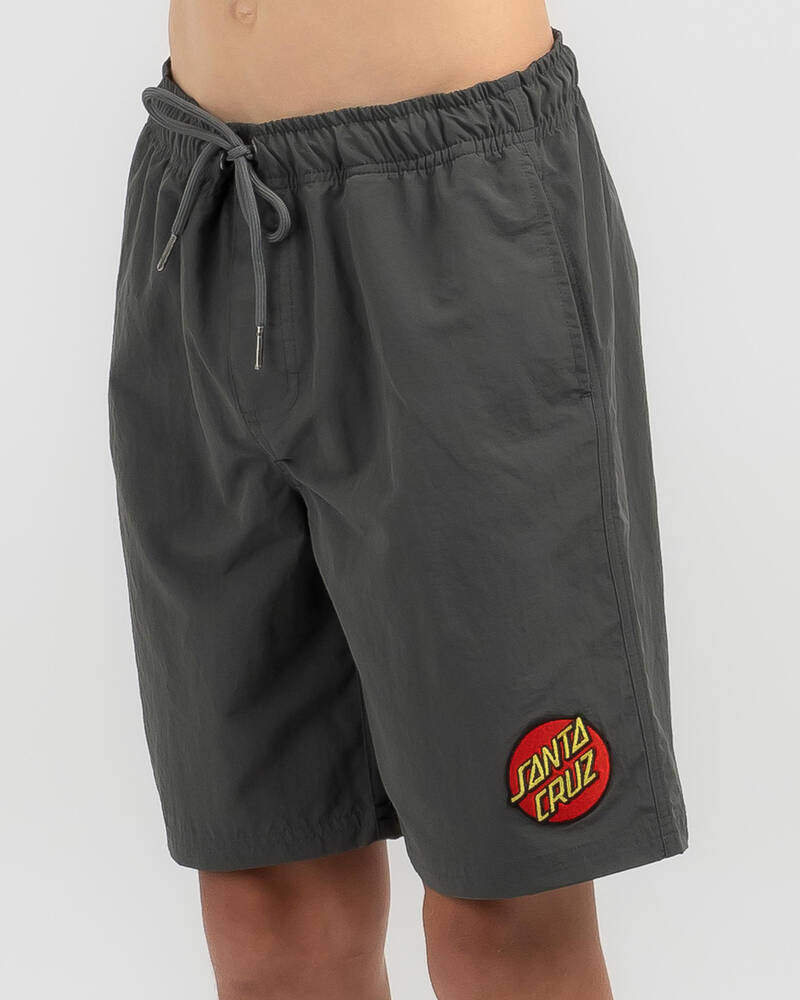 Santa Cruz Boys' Classic Dot Cruizer Shorts for Mens