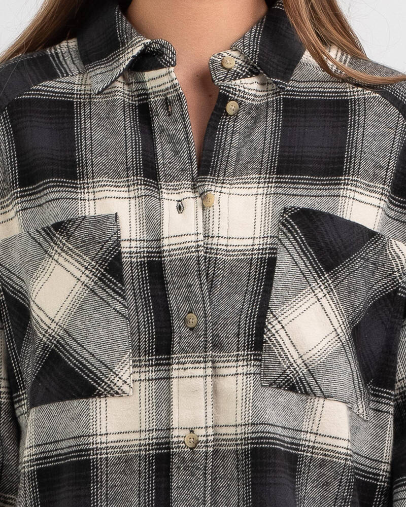 Rip Curl Count Flannel Shirt for Womens