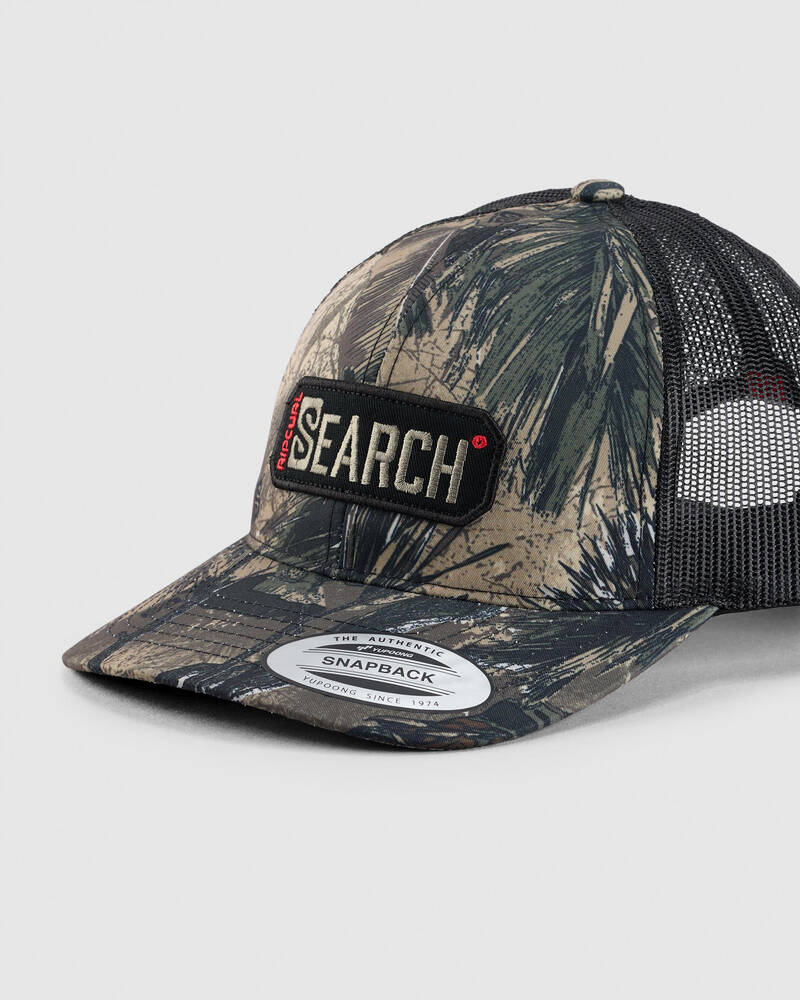 Rip Curl Search Camo Trucker Cap for Mens