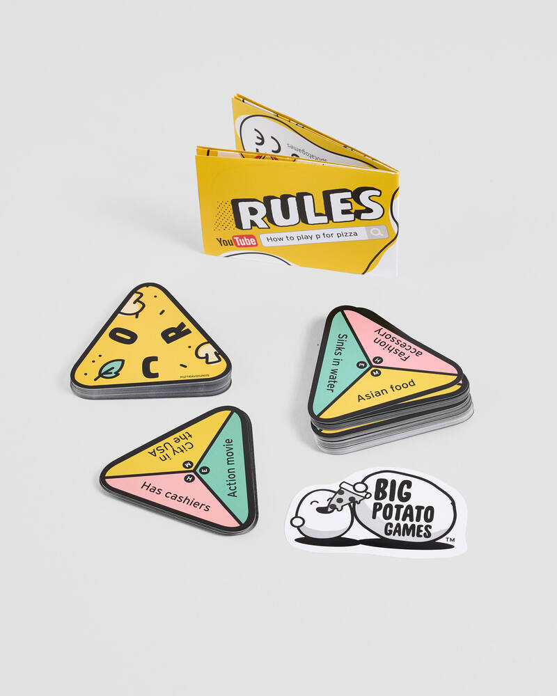 VR Distribution P for Pizza Travel Edition for Unisex