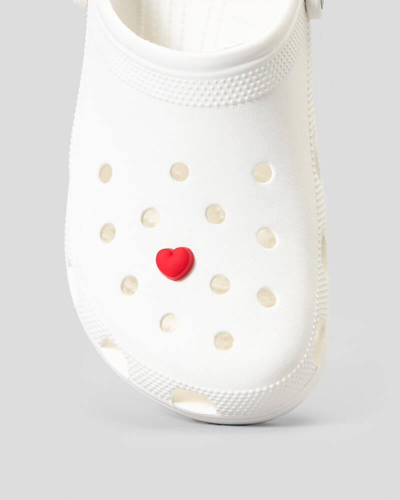 Crocs Little Red Heart Jibbitz for Unisex