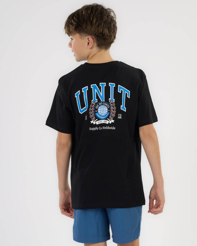 Unit Boys' Track T-Shirt for Mens