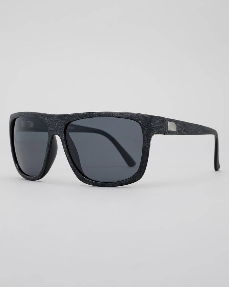 Carve Sanchez Black Wood Polarized Sunglasses for Mens