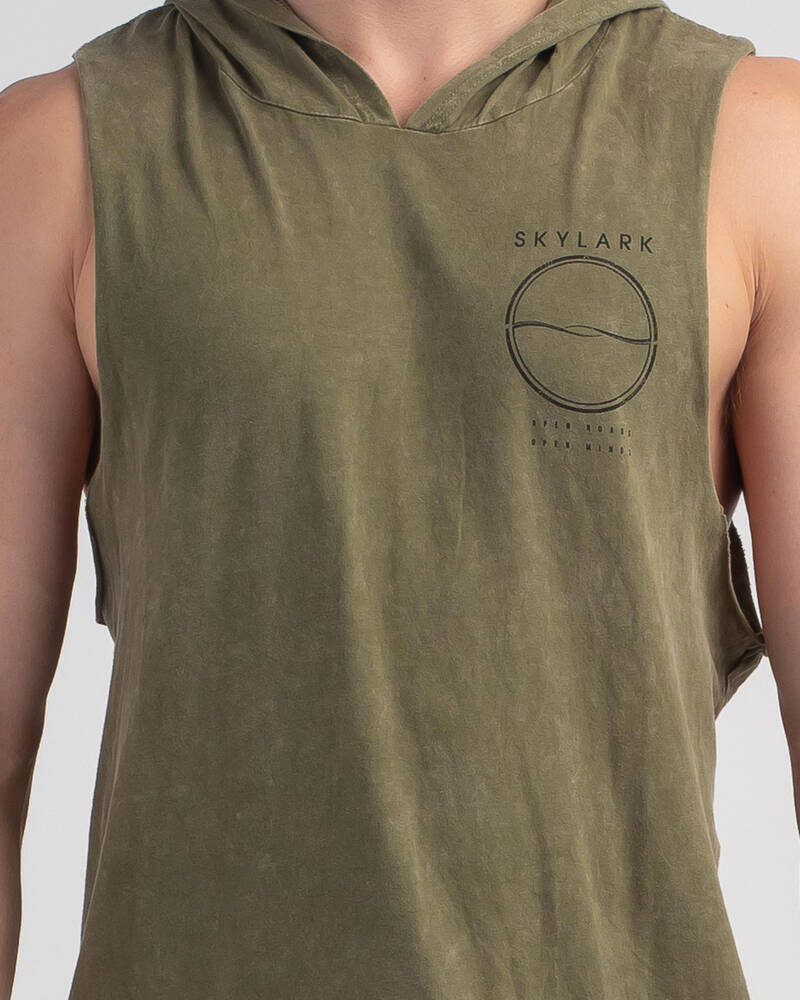 Skylark Inbound Hooded Muscle Tank for Mens