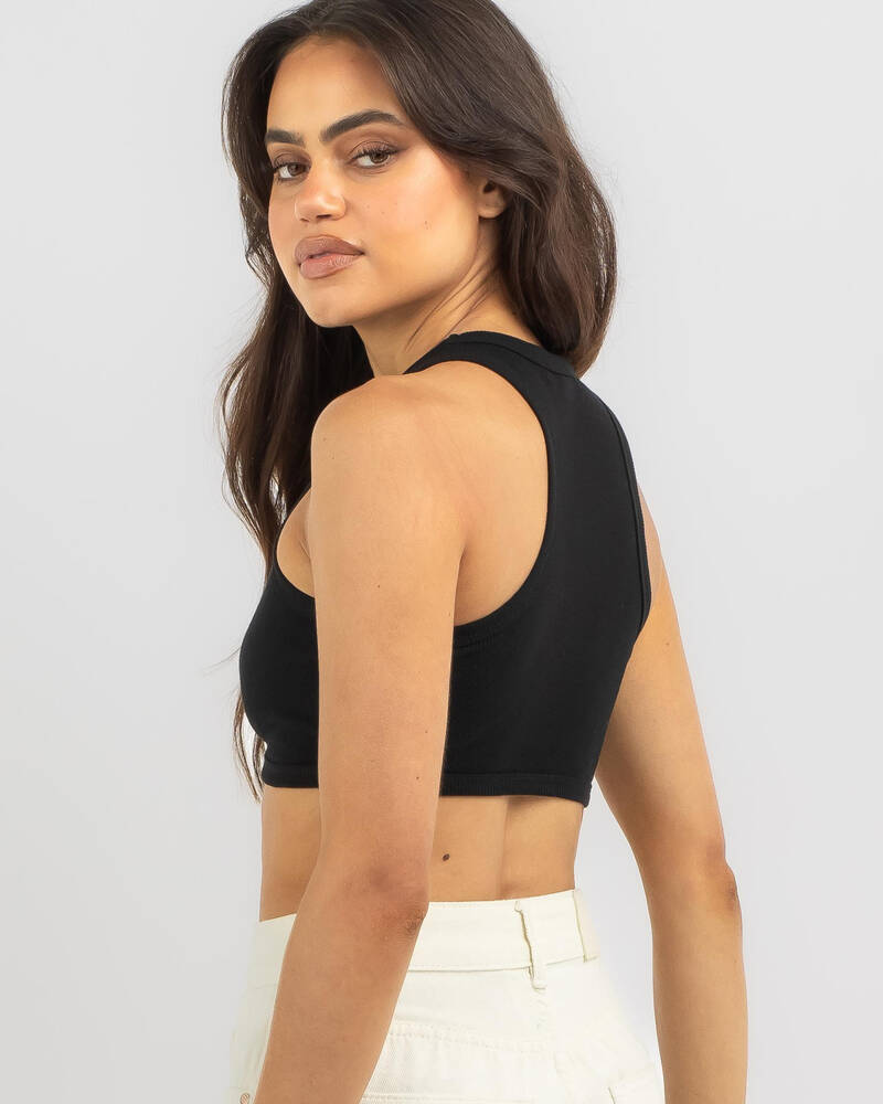 Ava And Ever Holly Cut Out Ultra Crop Top for Womens