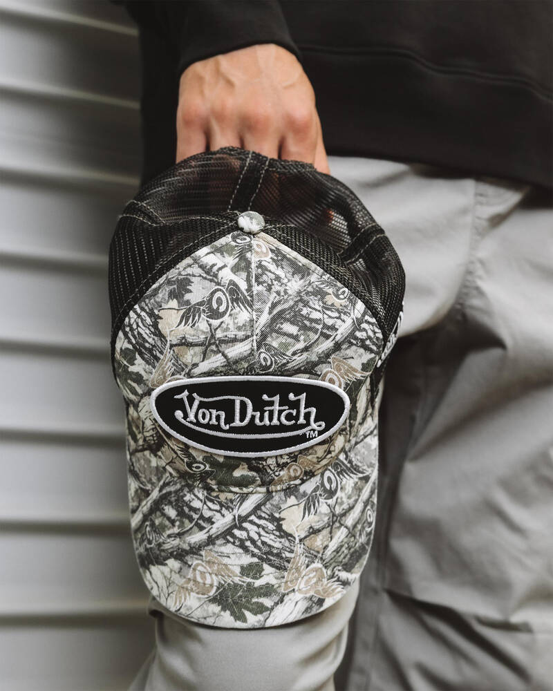 Von Dutch Eyecamo Trucker Cap for Mens
