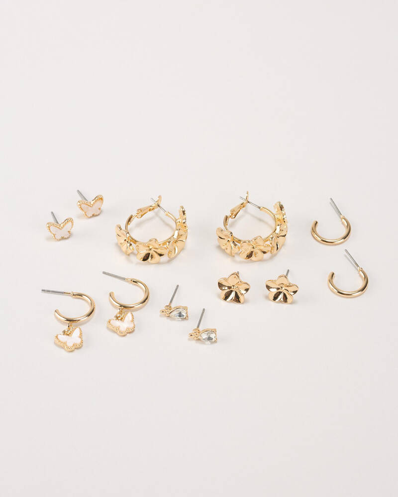 Karyn In LA Adina Earring Pack for Womens
