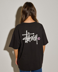 Stussy Graffiti LCB Relaxed T-Shirt for Womens image number null