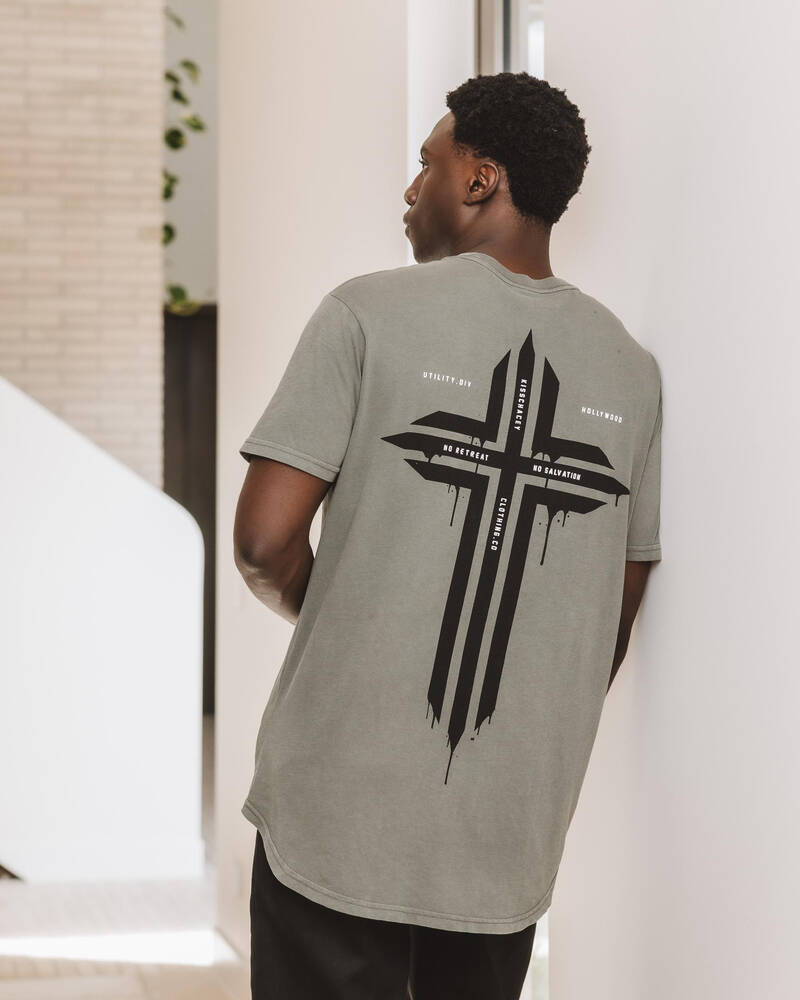 Kiss Chacey Preservation Dual Curved T-Shirt for Mens
