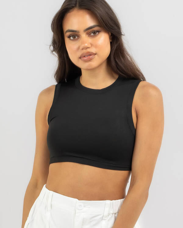 Ava And Ever Chicago High Neck Crop Top for Womens