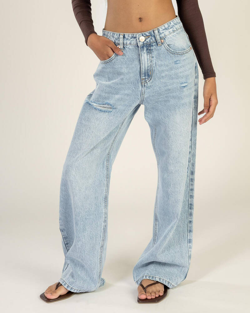 DESU Girls' Rhode Straight Leg Jeans for Womens