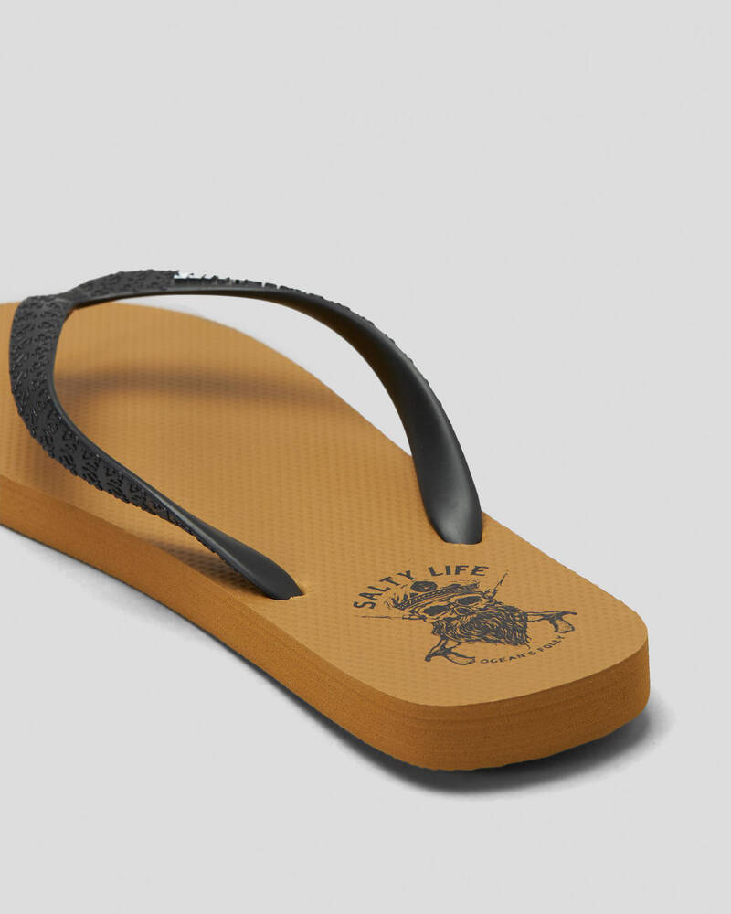 Salty Life Overboard Thongs for Mens