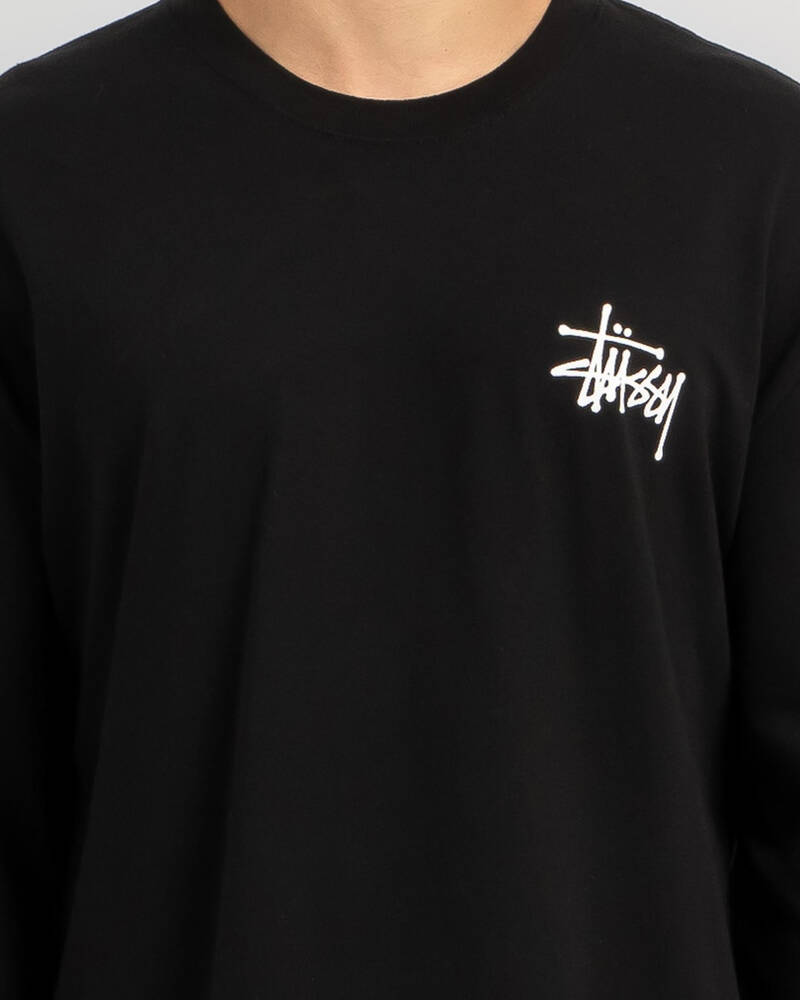 Stussy Graffiti LCB Long Sleeve T-Shirt for Mens