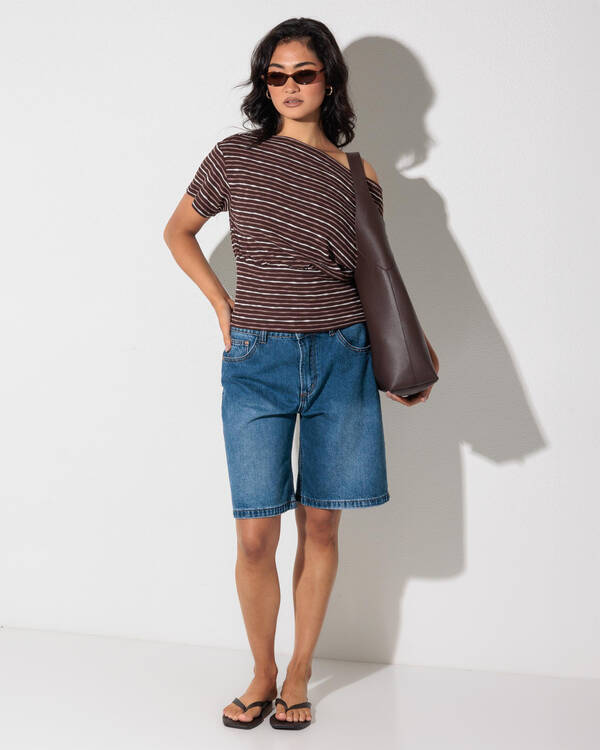 Mooloola Coogee Off Shoulder Top for Womens
