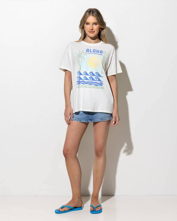 Rip Curl Aloha Hotel Relaxed T-Shirt for Womens