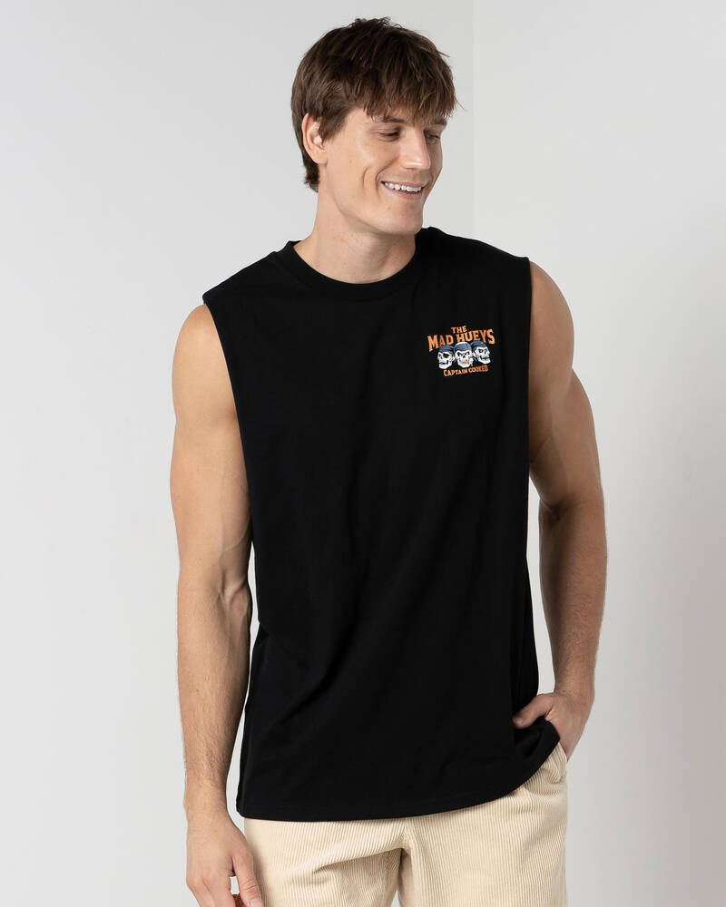 The Mad Hueys Captain Cooked Muscle Tank for Mens