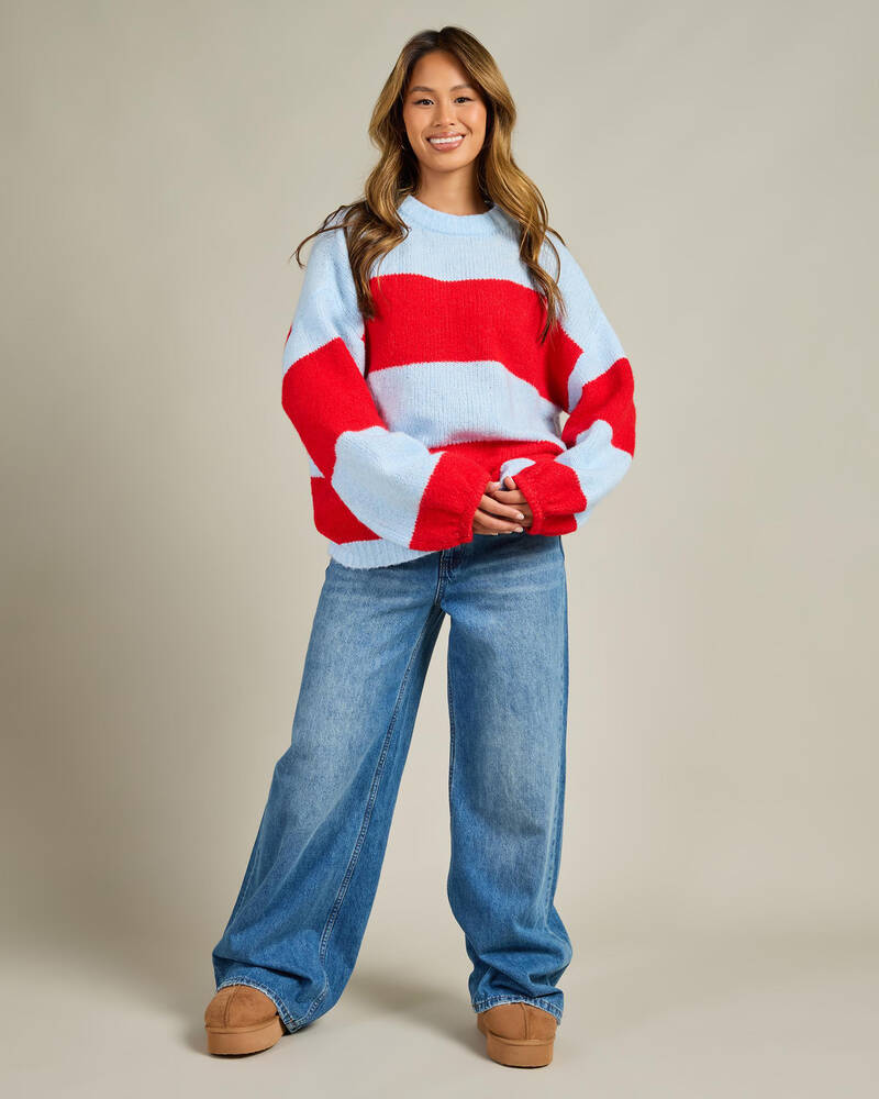 Du Soleil Briley Crew Neck Knit Jumper for Womens