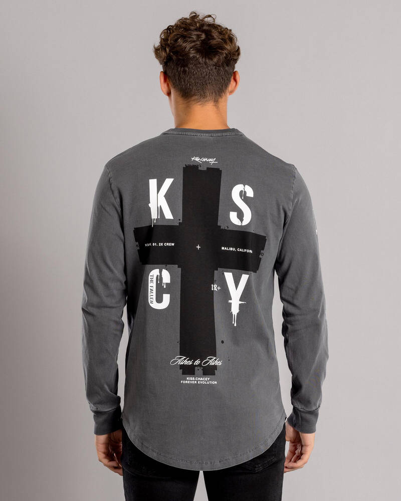 Kiss Chacey Cautious Long Sleeve T-Shirt for Mens