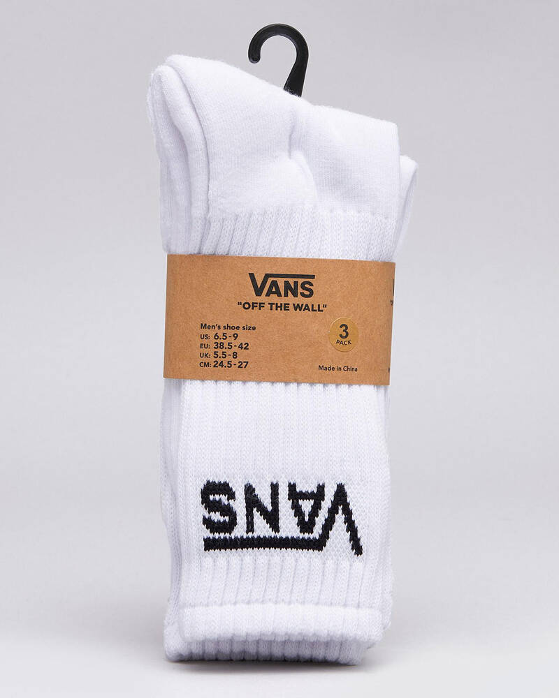 Vans Womens Classic Crew Sock Pack for Womens image number null