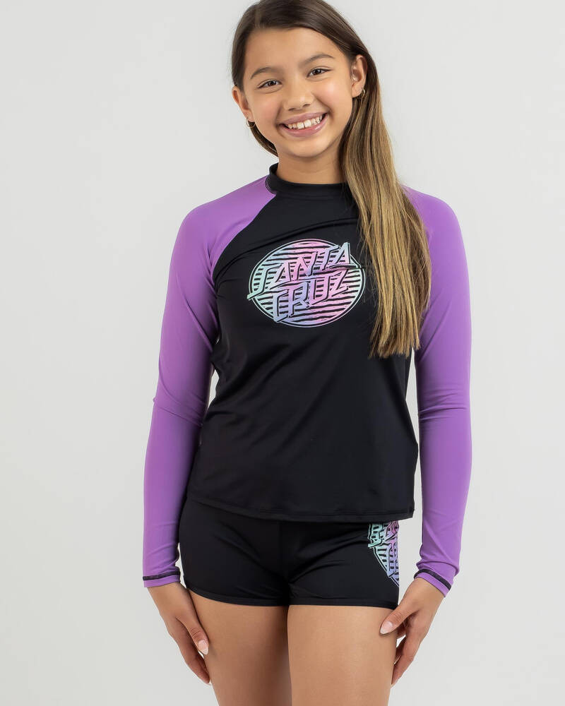 Santa Cruz Girls' Awesome Dot Board Shorts for Womens
