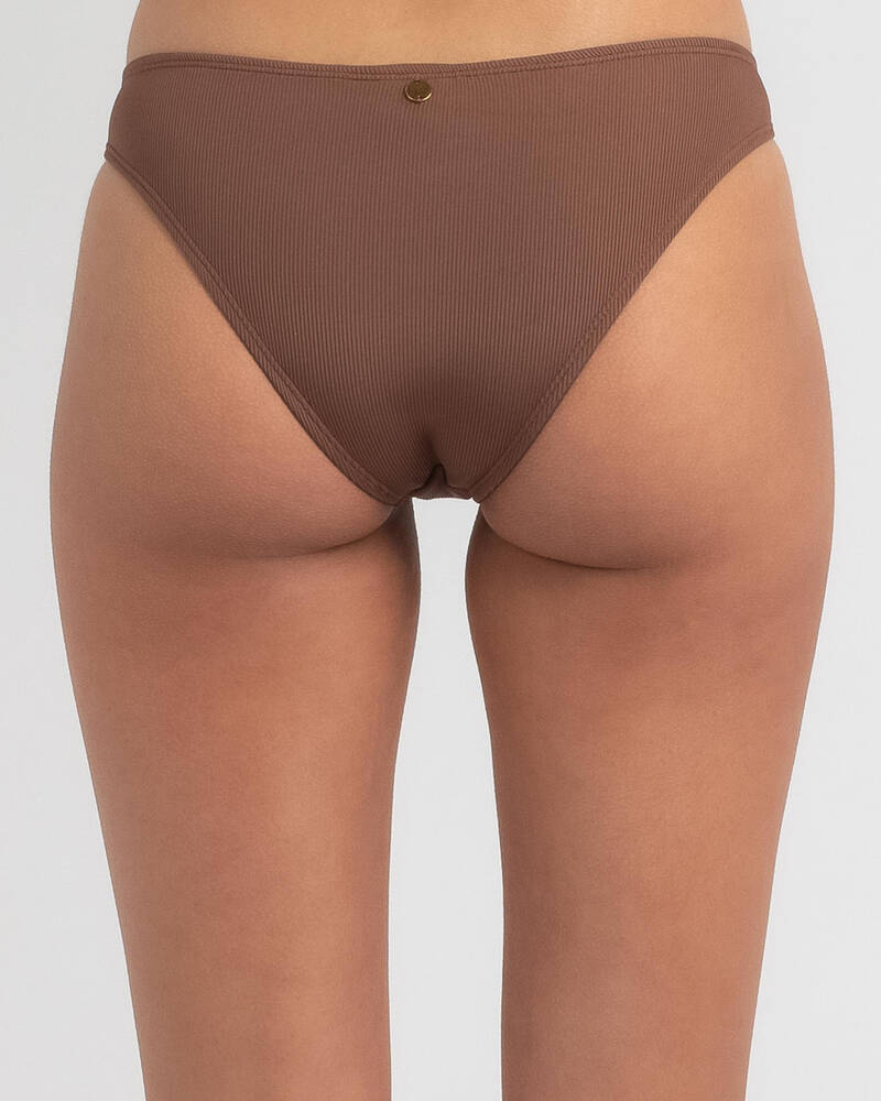 Kaiami Norah Ring High Cut Bikini Bottom for Womens