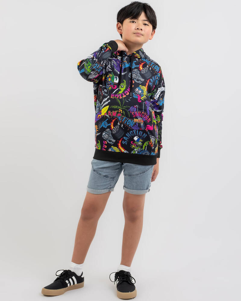 Sanction Boys' Monstered Hoodie for Mens