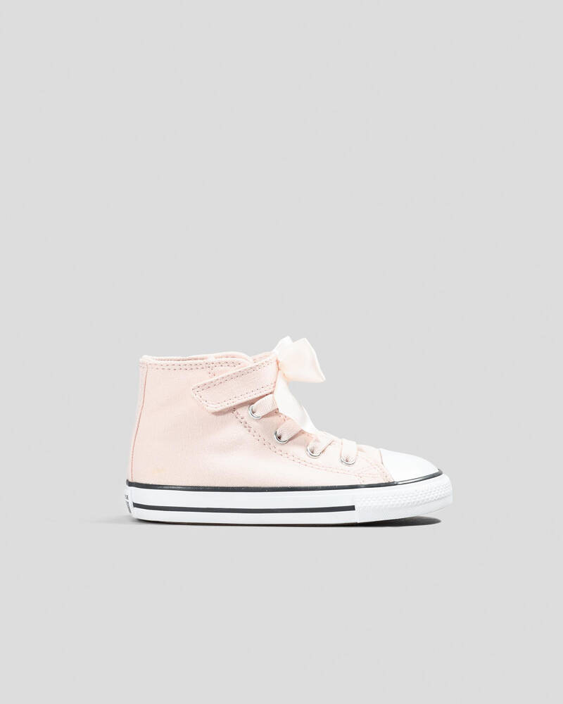 Converse Toddlers' Chuck Taylor All Star Ruffles & Bows Easy-On Shoes for Womens