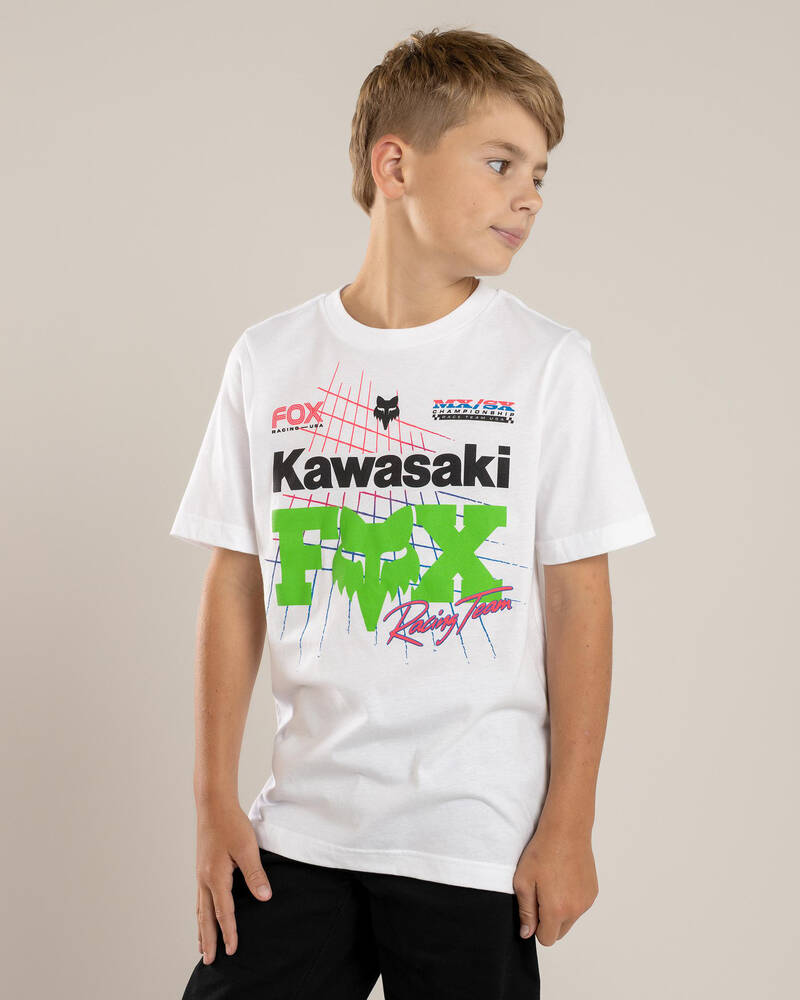 Fox Boys' Kawasaki T-Shirt for Mens