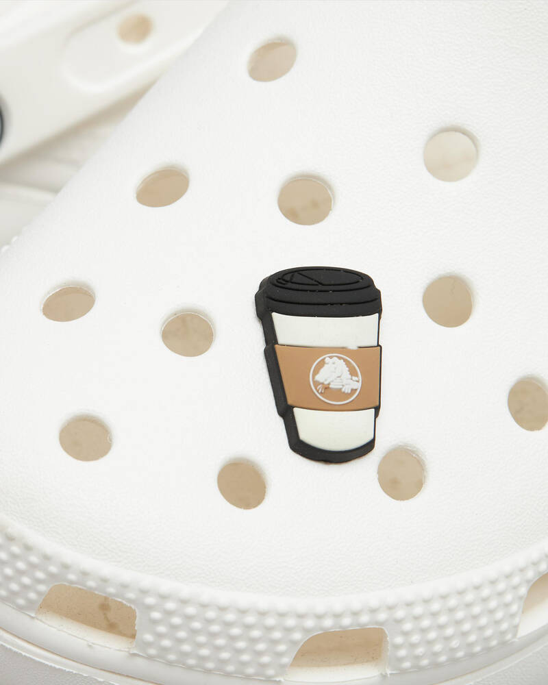 Crocs Cup of Joe Jibbitz for Unisex