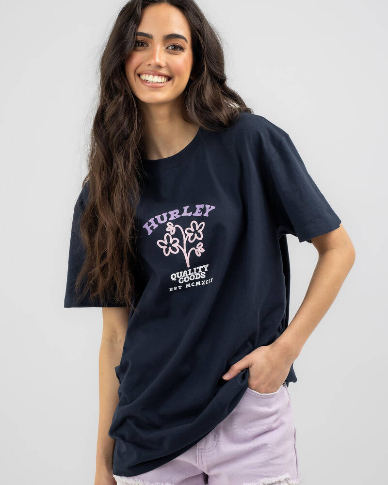 Hurley Fresh Stems T-Shirt for Womens