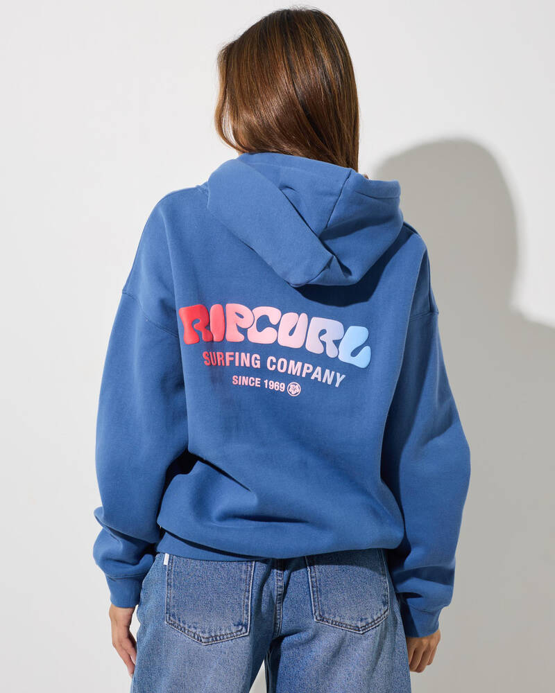 Rip Curl Surf Puff Heritage Hoodie for Womens