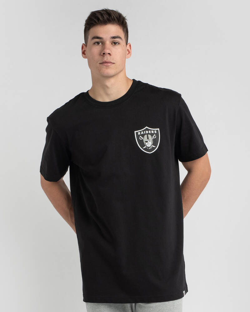 Majestic Linstack Logo Las Vegas Raiders T-Shirt for Mens