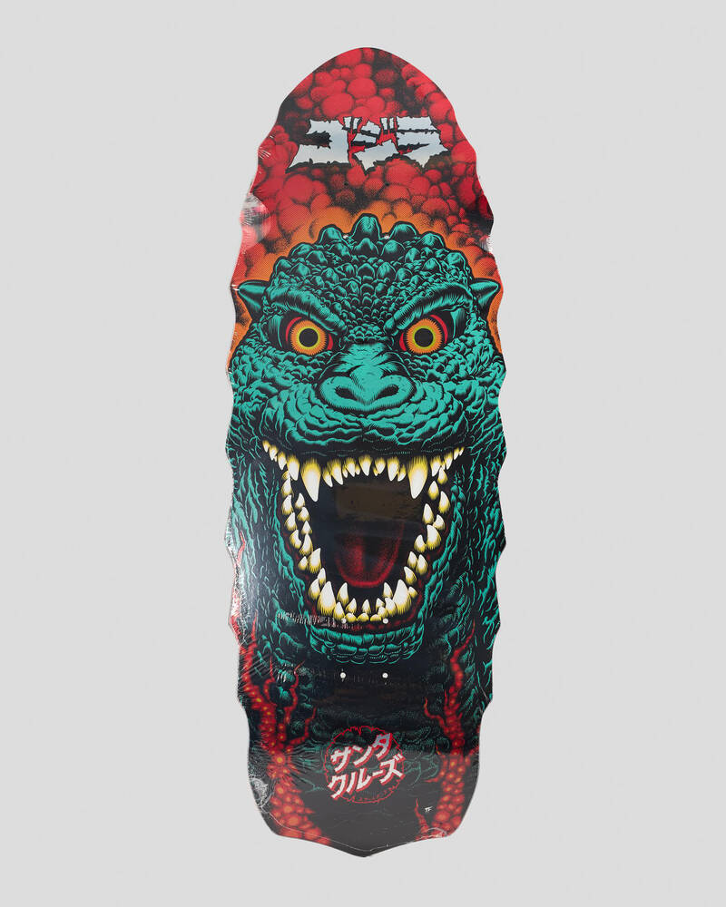 Santa Cruz Godzilla Destroyer 11" Skateboard Deck for Unisex