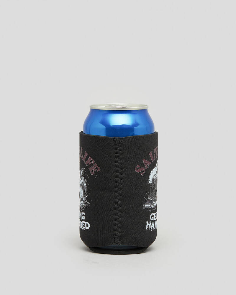 Salty Life Hammered Stubby Cooler for Mens