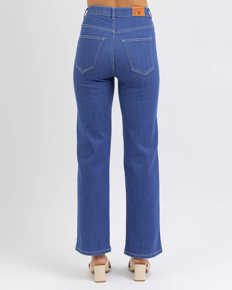Dr Denim Moxy Straight Jeans for Womens