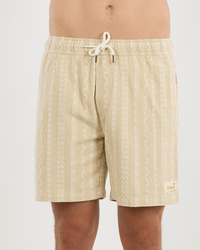 Skylark Mechanism Elastic Waist Shorts for Mens image number null