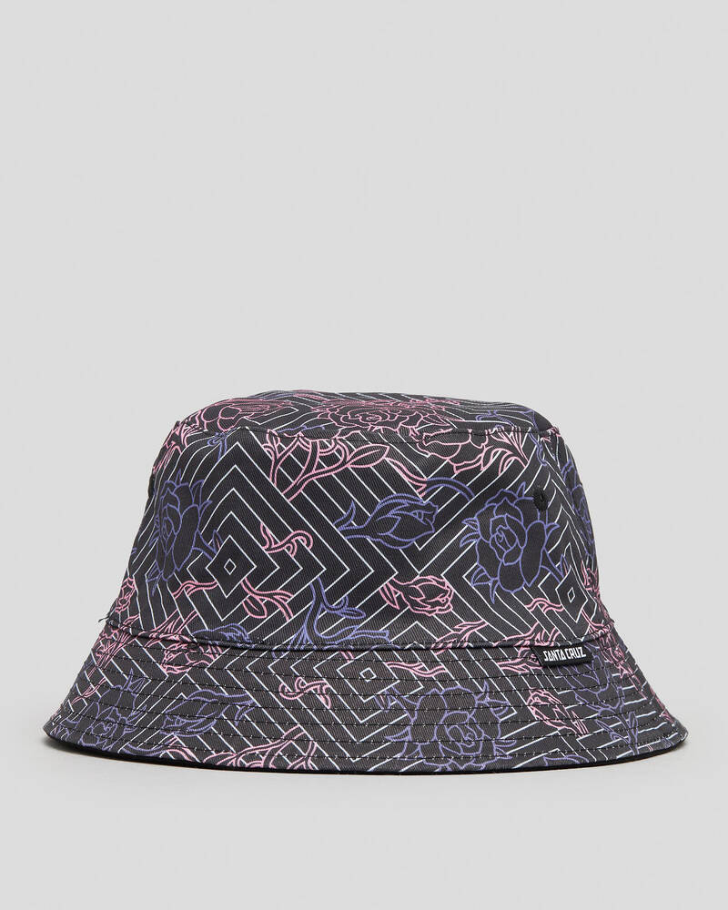 Santa Cruz Botanic Repeat Bucket Hat for Womens