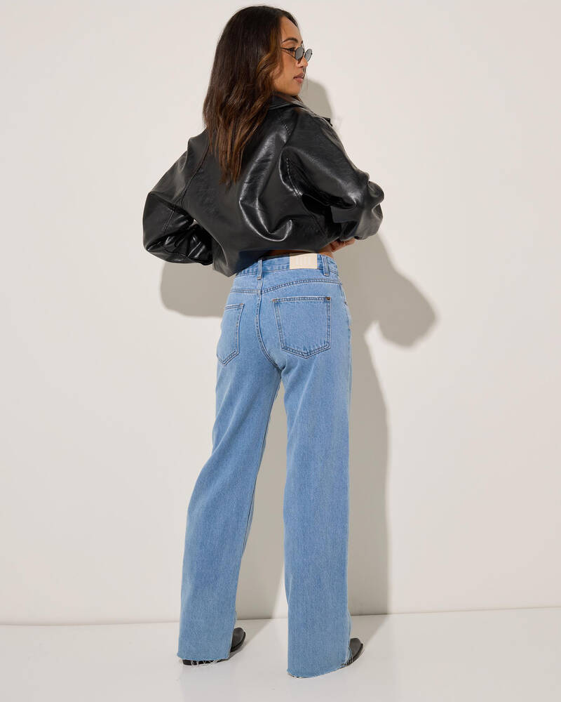 DESU Alice Straight Leg Jeans for Womens