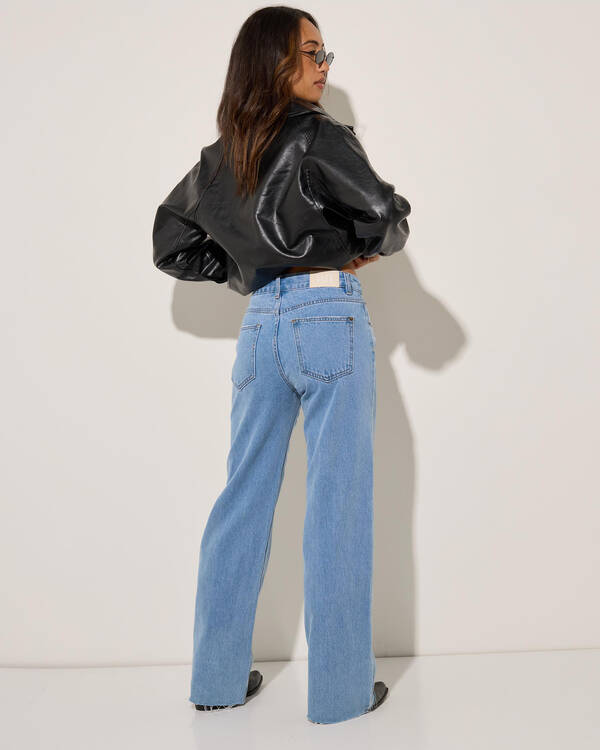 DESU Alice Straight Leg Jeans for Womens