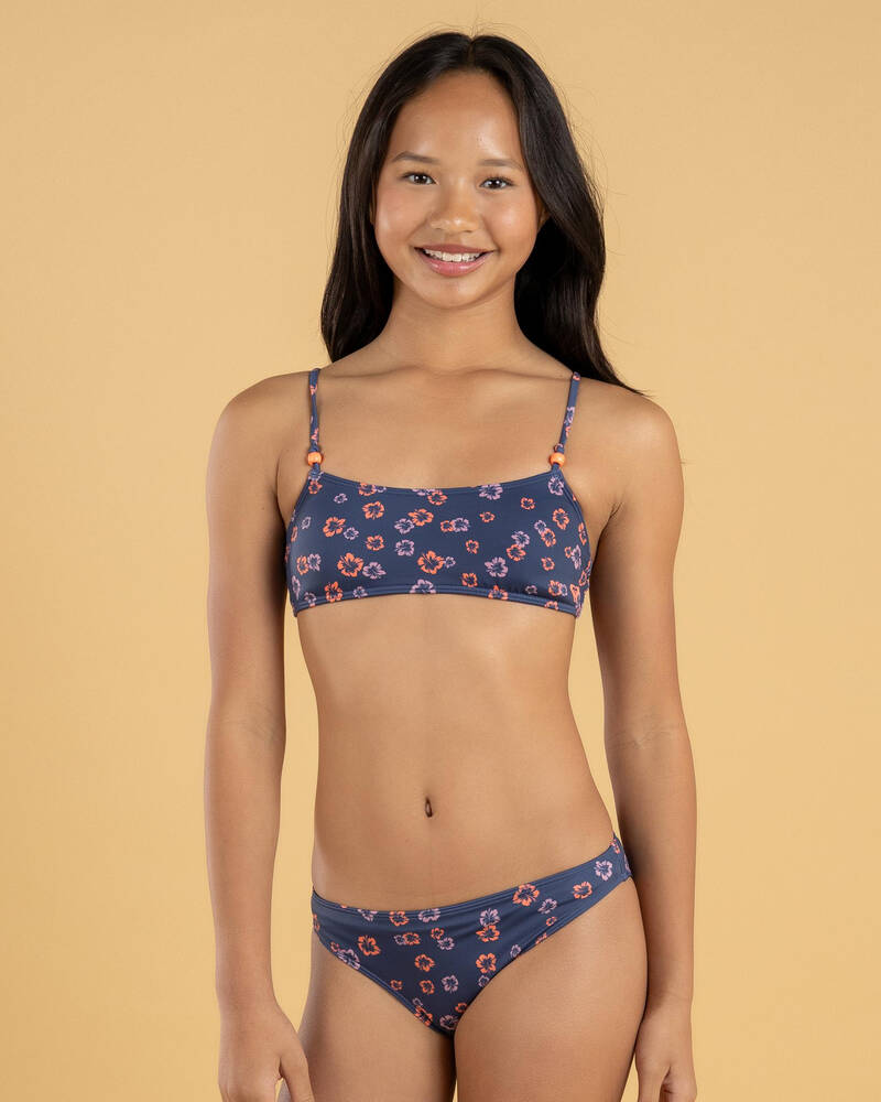Roxy Girls' Cute Ditsy Bralette Bikini Set for Womens