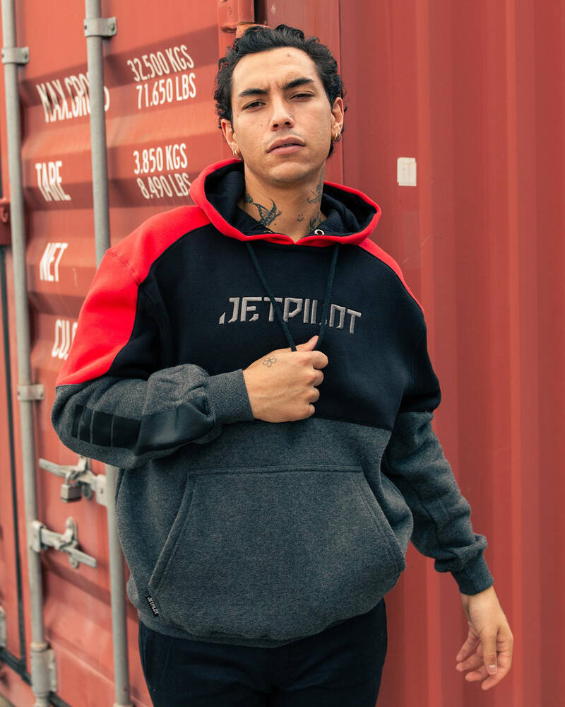 Jetpilot Matrix Pullover Hoodie for Mens