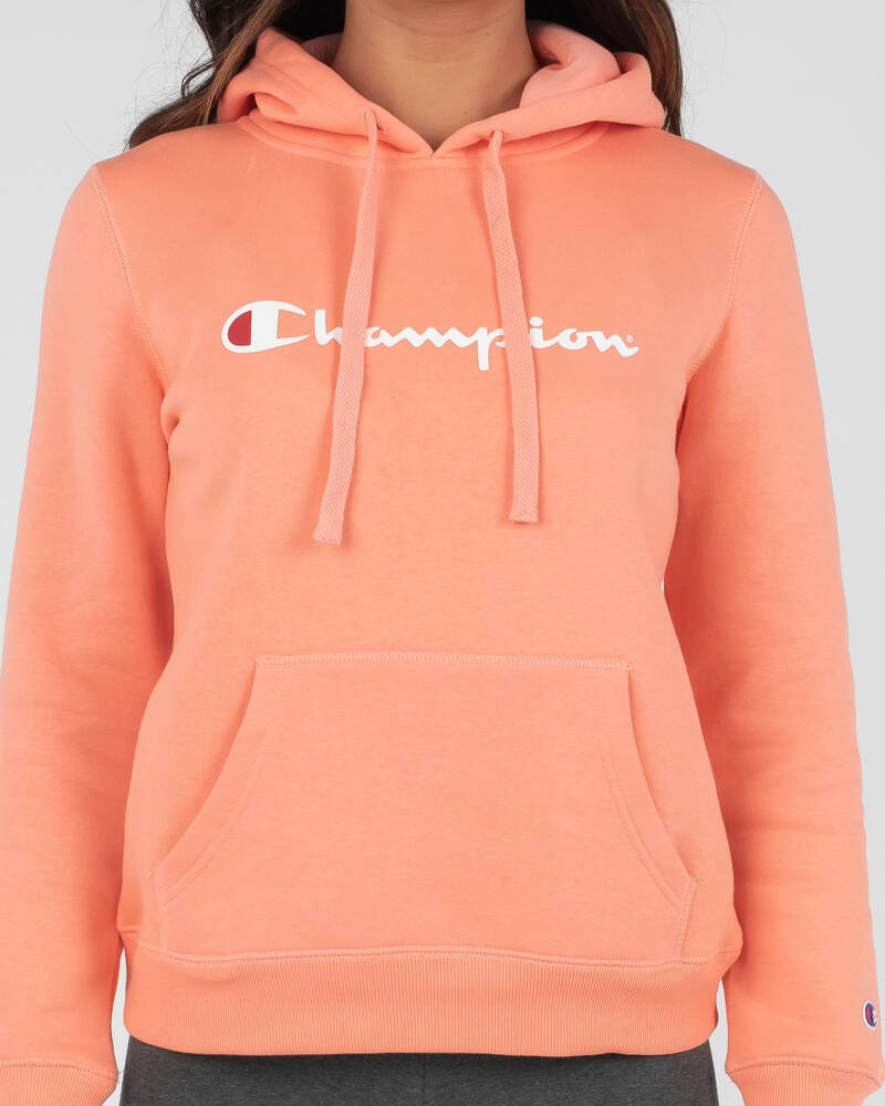 Champion Logo Hoodie for Womens