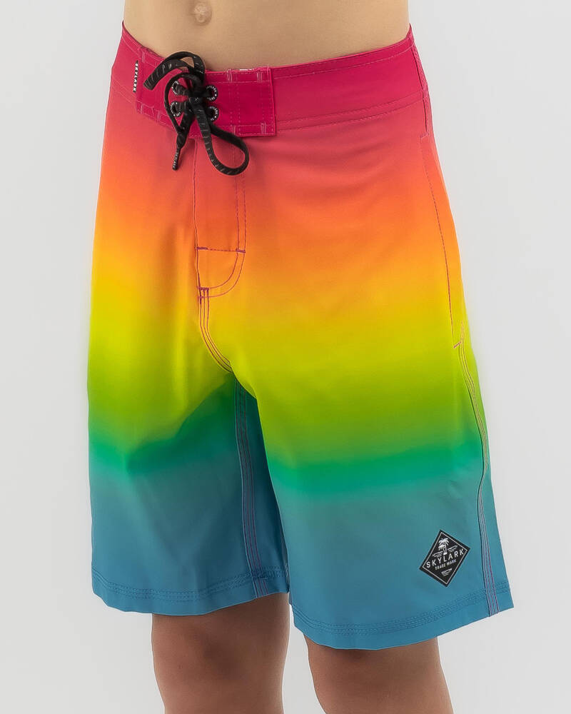 Skylark Boys' Technicolour Board Shorts for Mens
